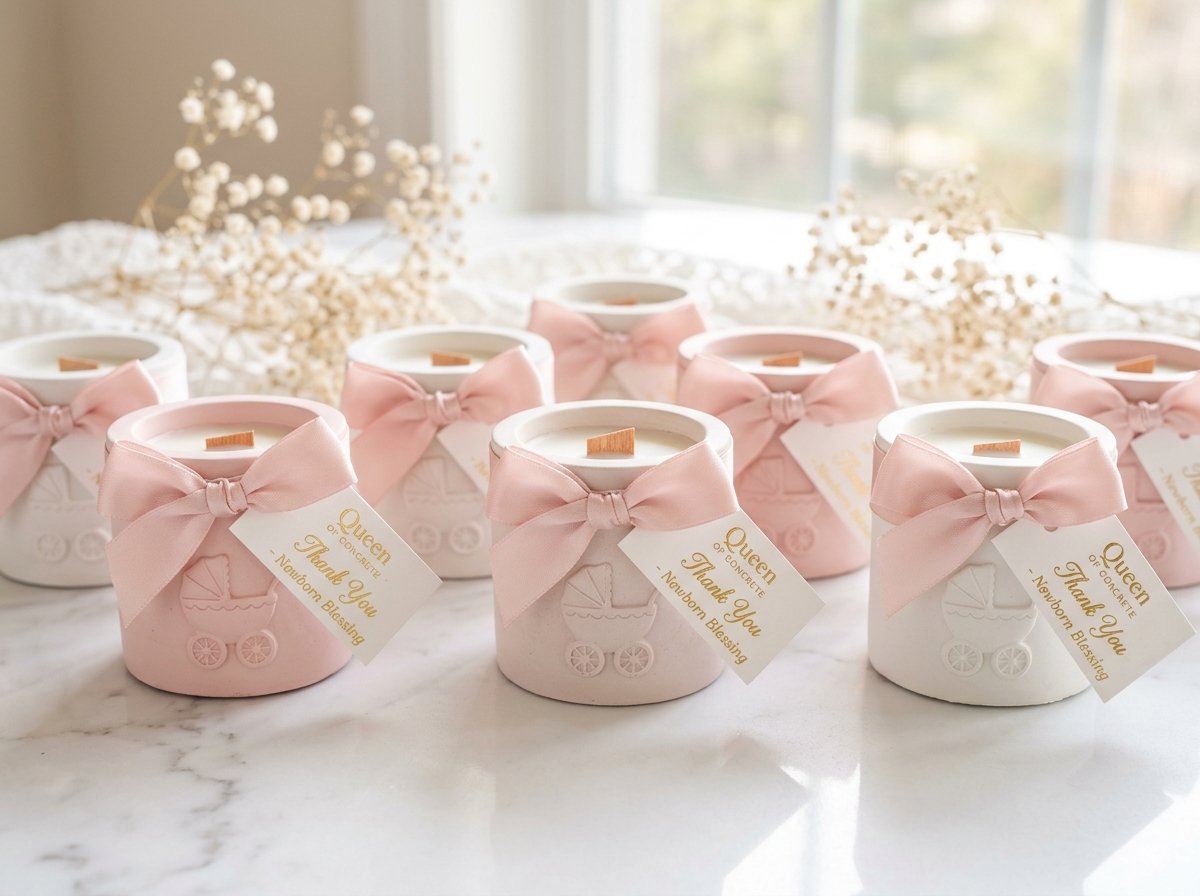توزيعات سبوع المولود (Baby Shower) بالأسماء